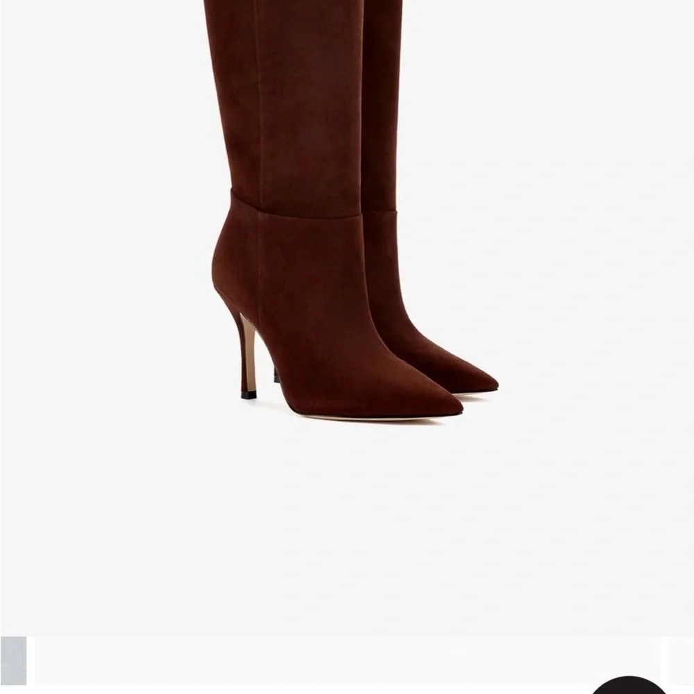Larroude Brown Over the Knee Boots with Stiletto Heel
NWT - Picture 2 of 8